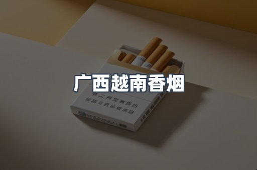 广西越南香烟